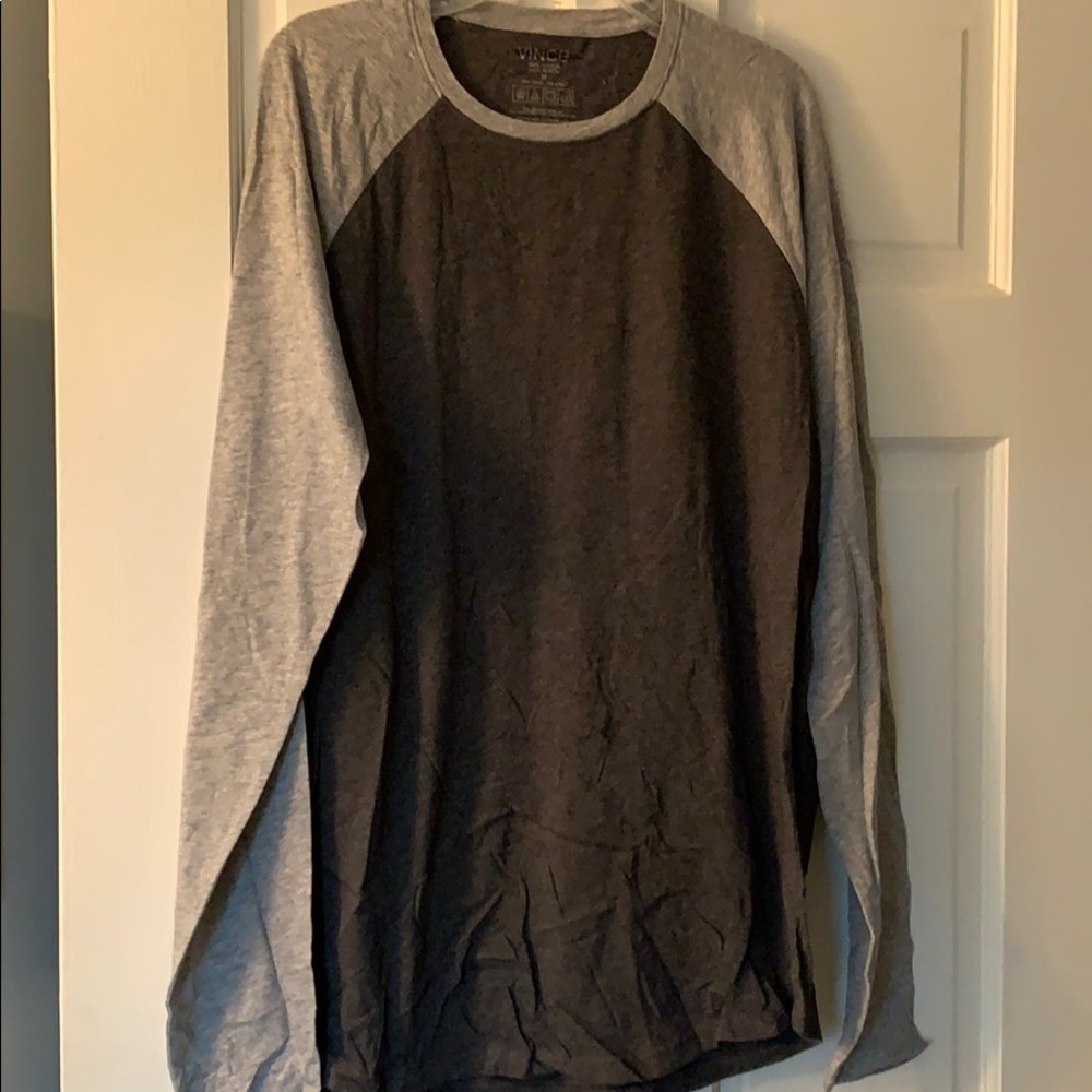 Vince 100% cotton long sleeve tshirt. New.